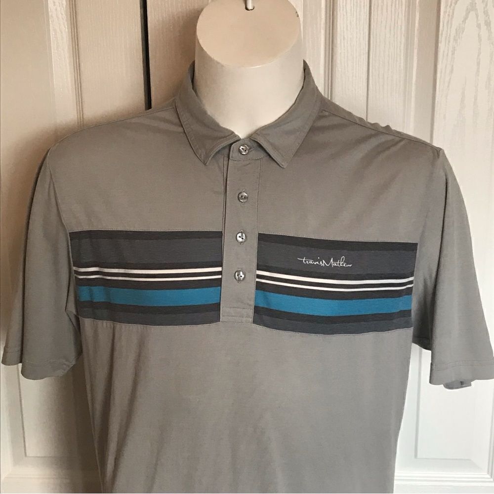 Travis mathew golf polo shirt
